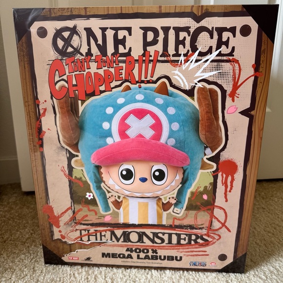 MEGA LABUBU 400% Tony Tony Chopper - Picture 1 of 9